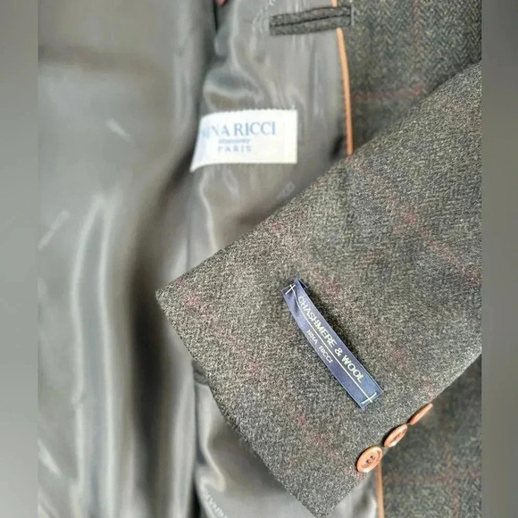 Nina Ricci cashmere and wool blazer - Picture 4 of 11